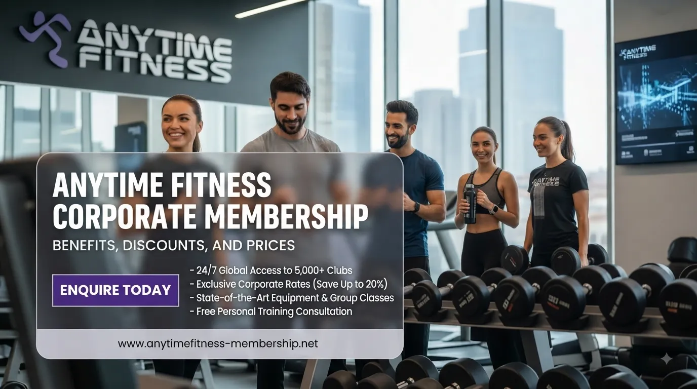 anytime fitness corporate membership