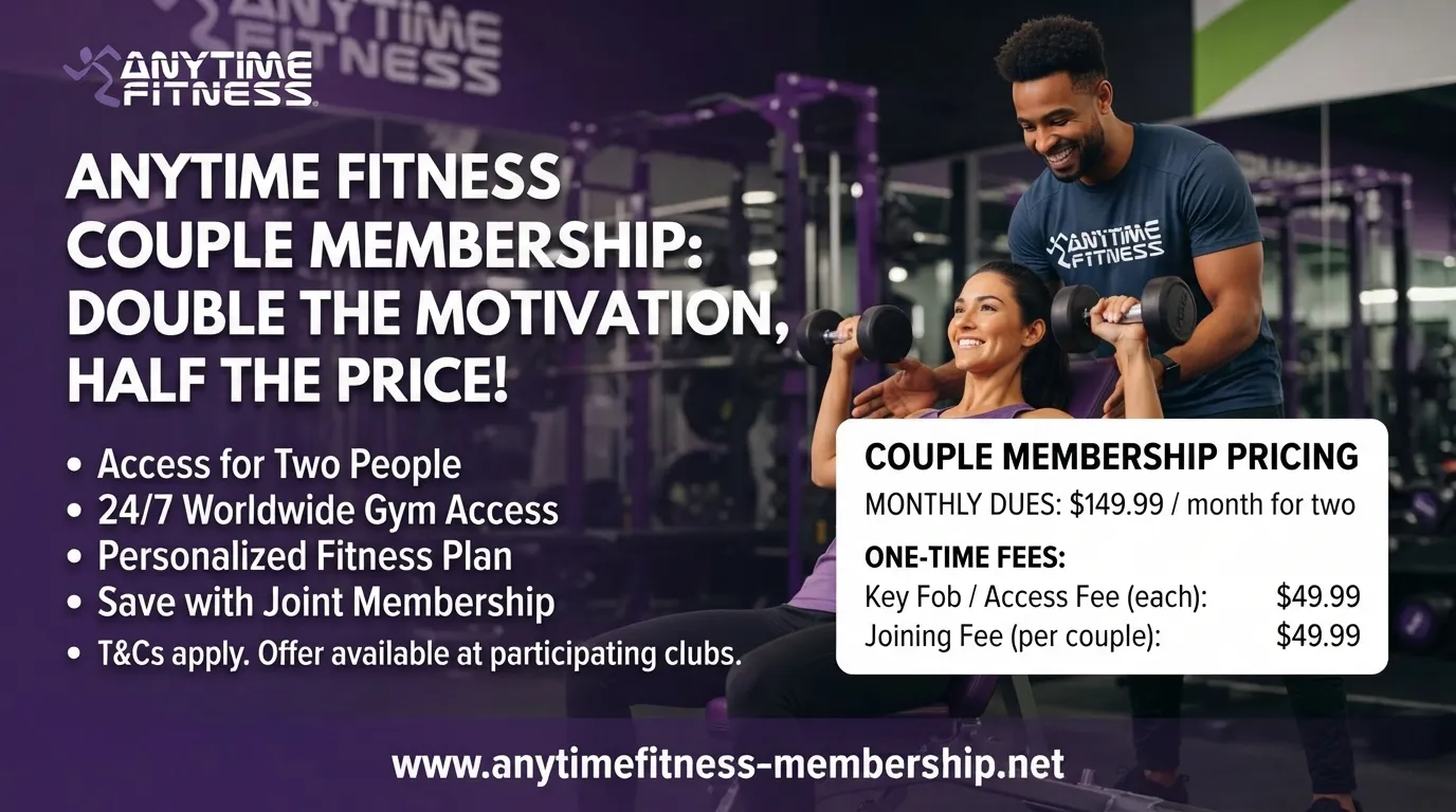 anytime fitness couple membership