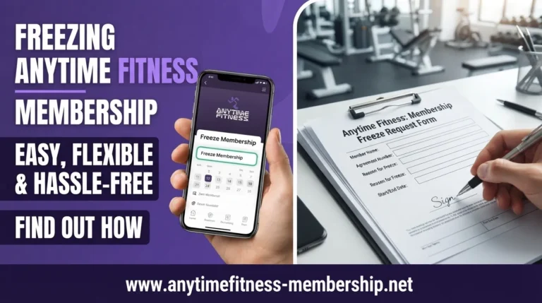 freezing anytime fitness membership